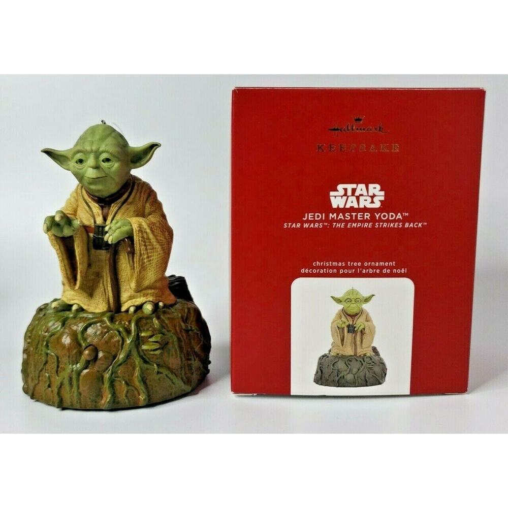2020 Hallmark Star Wars Empire Strikes Back Jedi Master Yoda Ornament U58/4401